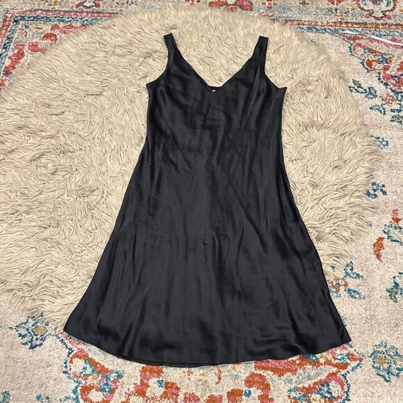 Reformation Dresses & Skirts - Reformation black silk dress XL